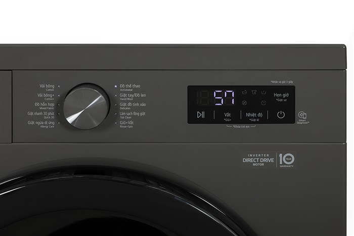 Máy giặt LG Inverter 9 kg FB1209S6M